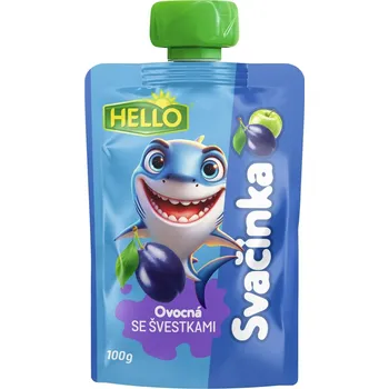 Hello Ovocná svačinka se švestkami kapsička