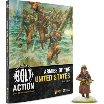 Desková hra Warlord Games Bolt Action: Armies of the United States: Third Edition - kniha