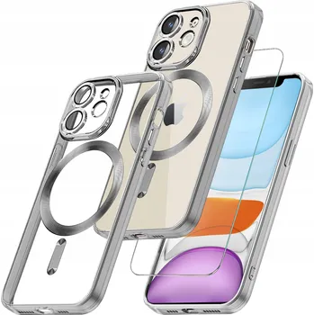 Pouzdro na mobilní telefon Zadní Kryt KrainaGSM pro Apple iPhone 11 stříbrná