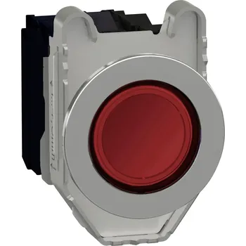 spínač Schneider Electric XB4FW34B5, XB4FW34B5 světelné tlačítko , 600 V, 1 spínací kontakt, 1 rozpínací kontakt, 1 ks