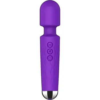 Vibrátor Vibrační masážní hlavice Magic AV Wand Vibrator Fialová