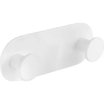 Věšák Laveo MIRI Dvojitý věšák, bílá ALM_612S