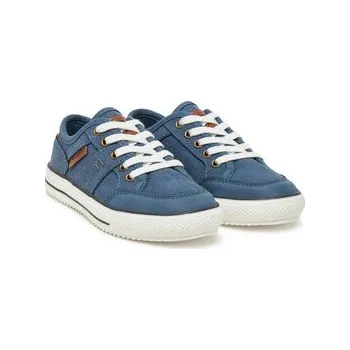 Chlapecké tenisky Sneakersy Wrangler COOTER C LOW JR 20251085.23H Modrá 32
