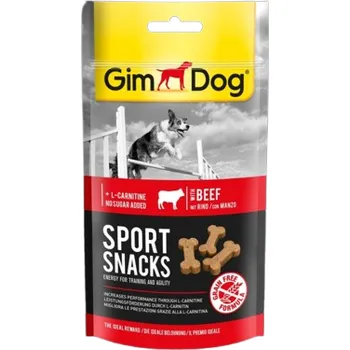 Pamlsek pro psa Gimborn GimDog Sportsnacks hovězí 60g
