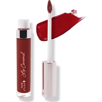 Rtěnka 100% Pure Tekutá rtěnka Lip Caramel Red Velvet