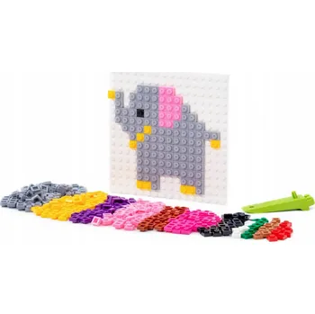 ostatní stavebnice Stavebnice arkádové kostky - zvířata, 350 dílů, procvičování jemné motoriky