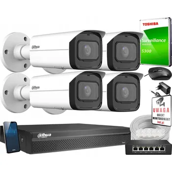 IP kamera Sada IP monitoringu 4x IPC-HFW3541T-ZAS-27135-S2 5Mpx Dahua
