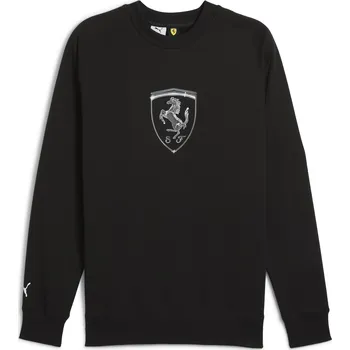 Pánská mikina Pánská mikina PUMA FERRARI RACE BIG SHIELD CREW 630193_01 PUMA BLACK M