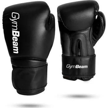 Boxerské rukavice GymBeam Boxing Gloves Striker Black 12 OZ černá