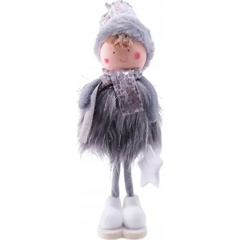 Vánoční dekorace HOLČIČKA VÁNOČNÍ OZDOBA PANENKA DEKORACE