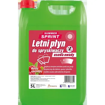 Náplň do chladiče a ostřikovače Letní směs do ostřikovačů Parys Malina 5l