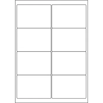 Speciální papír Samolepicí štítky maTias A4 99x68mm, 10 listů