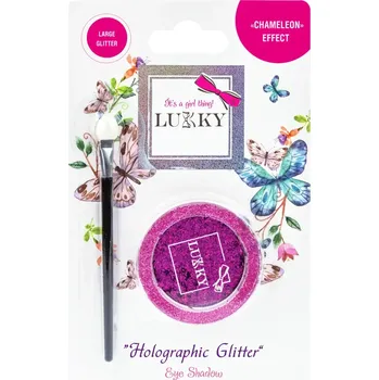 Oční stíny Gelové oční stíny s holografickými třpytkami