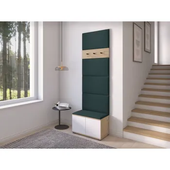 Předsíňová stěna Předsíňová stěna Sevilla 6 Barva panelů: Tmavě zelená - Trinity 28