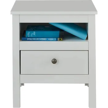 Noční stolek Olje 1S Bílá