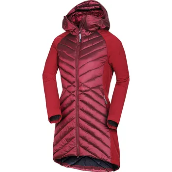 Dámská větrovka Northfinder Dámská zateplená hybridní bunda GINGER, wine, M