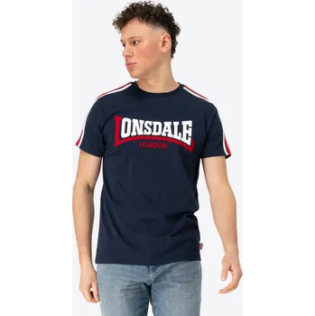Pánské tričko Lonsdale Men's t-shirt regular fit Lonsdale modrá 3278859