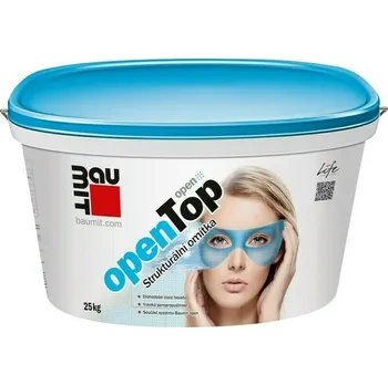 Omítka Omítka silikonová Baumit openTop škrábaná 3 mm 25 kg