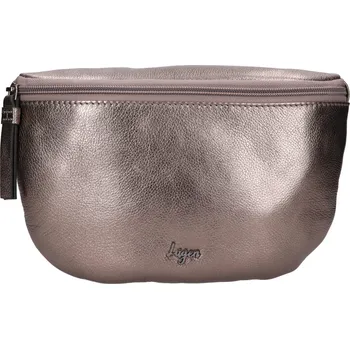 Ledvinka Dámská kožená ledvinka Lagen Trine - stříbrná