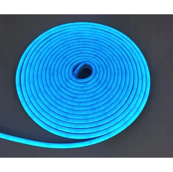LED páska LED NEON FLEX páska 12V LEDOVĚ MODRÁ 1 m 10W 6x12