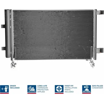 Výparník klimatizace Kondenzátor, klimatizace NISSENS 941284