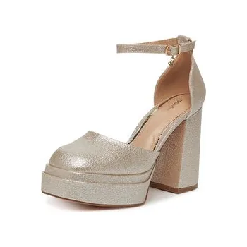 Dámské lodičky Lodičky DeeZee LW85478-6 Zlatá 38