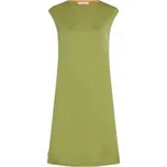Icebreaker Granary Sleeveless Dress Women OLIVE zelená S