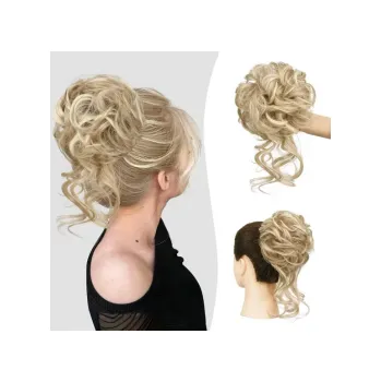 Příčesek Sofeiyan s elastickým páskem Světle popelavě hnědá & Bleach Blond