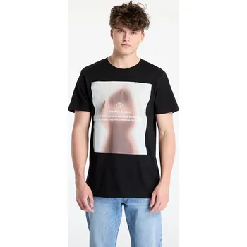 Pánské tričko Tričko Urban Classics Sensitive Content Tee Black L