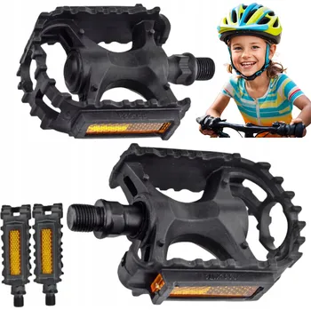 Pedál na kolo Plošinové pedály Feimin bicycle pedals FP628 1/2'' černé