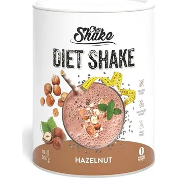 Keto dieta Chia Shake Dietní koktejl - 10 jídel - Lískový oříšek