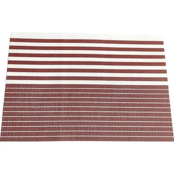 prostírání Jahu Stripe Luxusní prostírání 30 × 45 cm, pruhy, bordó