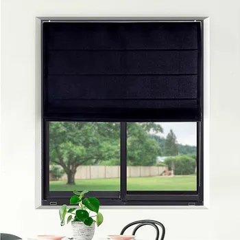 Roleta FOA Roleta Římská, tmavě modrá, R 013, bílý profil, pravá strana ovládání, š 70 cm, v 150 cm