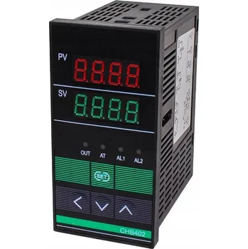 PID REGULÁTOR TERMOREGULÁTOR TEPLOTY CHB402 0-400°C 230V SSR RELÉ HQ