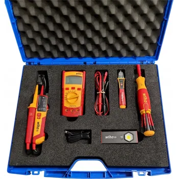 Zkoušečka WIHA TESTER NAPĚTÍ, MULTIMETR, ZKOUŠEČKA NAPĚTÍ, ŠROUBOVÁK, SVÍTILNA - Sada