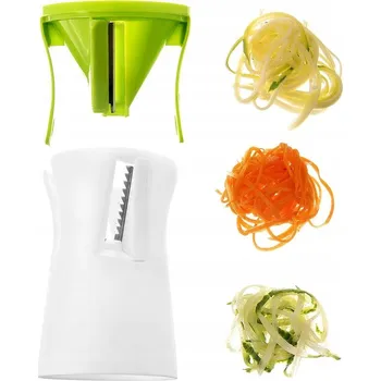 Kuchyňská škrabka Škrabka JULIENNE otočná spirálová ořezávátko nůž na zeleniny dekorátor