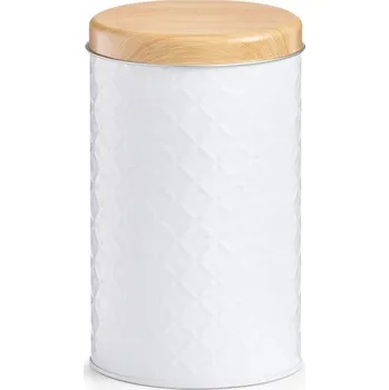 Dóza na potraviny Zeller Dóza na sypké potraviny SCANDI s bambusovým víkem, 18 x 11 cm