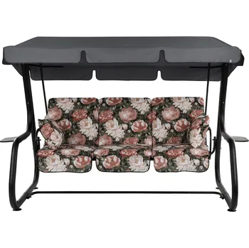 Zahradní houpačka Zahradní houpačka Rimini Black Edition s bočními stolky A101-23PB PATIO 448564