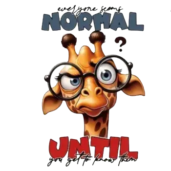 Nažehlovací obrázek - vtipné hlášky a zvířata XIX (5,3 x 8,0 cm)