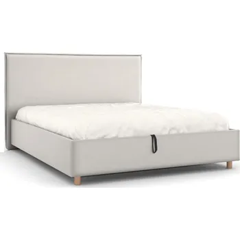 Postel Čalouněná postel Valentino Frame Standard, Metal, Paris Cream, 180x200 cm