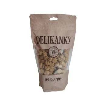 Pamlsek pro psa Delikan Delikanky Drops hovězí 250g