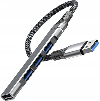 USB hub USB HUB Rozbočovač – 1x USB-A na 4x USB-A