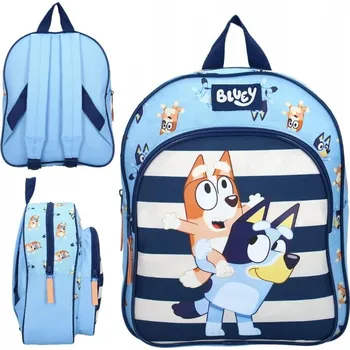 Dětský batoh Batoh do školky jednokomorový Bluey Vadobag pro kluky, holky, unisex modrý, vícebarevný