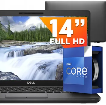 Notebook Notebook Dell Latitude 5400 Full HD IPS Led HDMI Win11Pro 14" Intel Core i5 16 GB / 256 GB černý