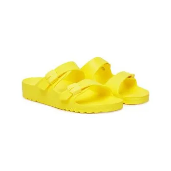 Dámské pantofle Nazouváky Scholl Bahia Med MF26924 Žlutá 38