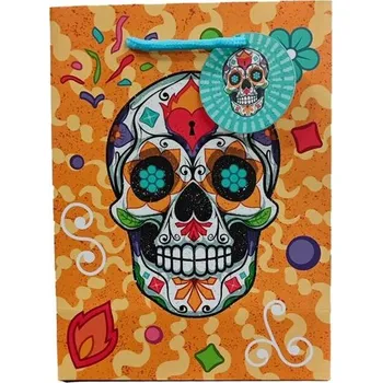 Dárková taška Taška dárková M, LEBKA Mexiko, 23x17x 9cm, papír