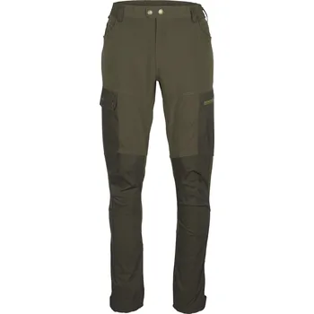 Pánské kalhoty Pinewood Pánské lovecké kalhoty Finnveden Trail Hybrid Velikost: C56 Earth Brown/D.Olive