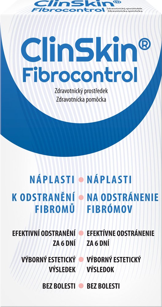 ClinSkin Fibrocontrol náplasti k odstranění fibromů 3 ks