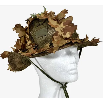 Klobouk Kicking Mustang KMCS boonie klobouk s 3D listy - Next-Gen Brown