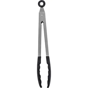 Příslušenství pro gril KUCHYŇSKÉ OCELOVÉ kleště na grilování, servírování, 35 cm